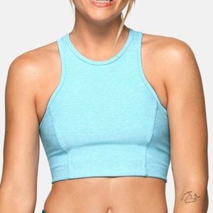 OUTDOOR BOICES POOL BLUE ATHENA CROP TOP SIZE XS